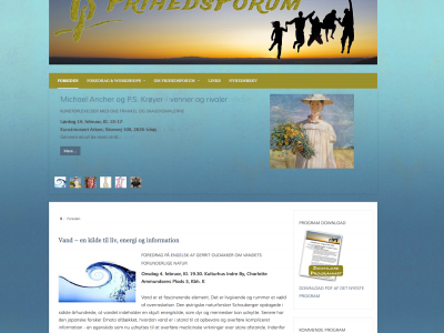 Frihedsforum.dk - upgrade to Joomla website for organization that promotes events in Copenhagen Frihedsforum.dk - upgrade to Joomla website for organization that promotes events in Copenhagen
